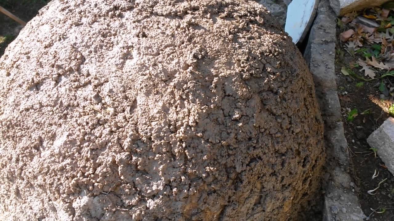 Construcción de horno de leña y barbacoa 9 - YouTube