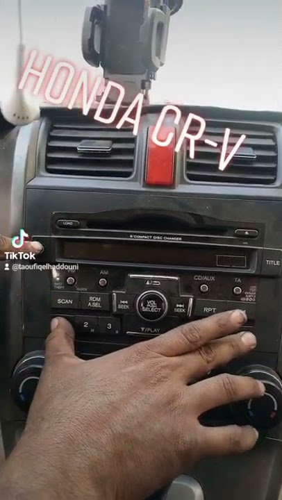 code radio honda cr-v