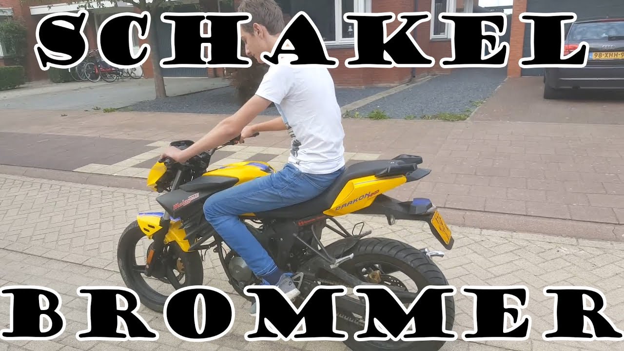Beuners Kopen SCHAKELBROMMER!! AM6 Malaguti Drakon Ophalen! - YouTube