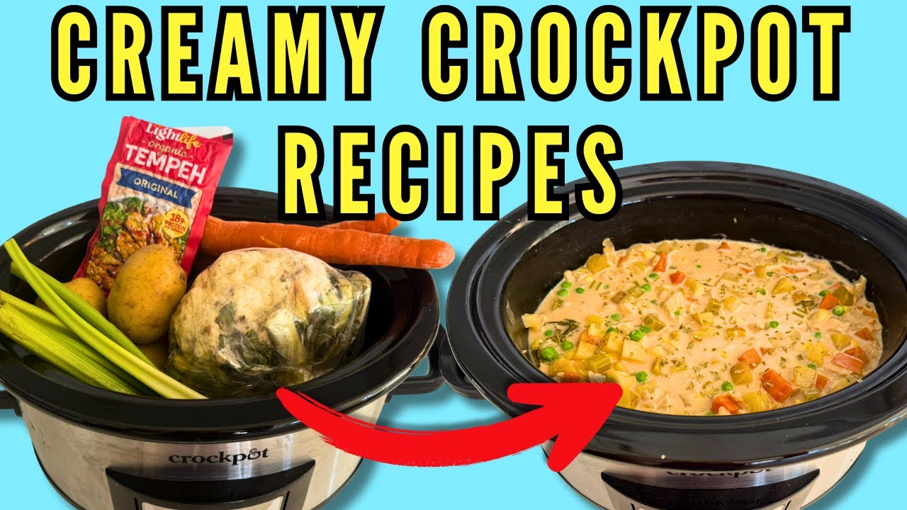 3 Cozy Vegan Crockpot Recipes That Are Shockingly Creamy