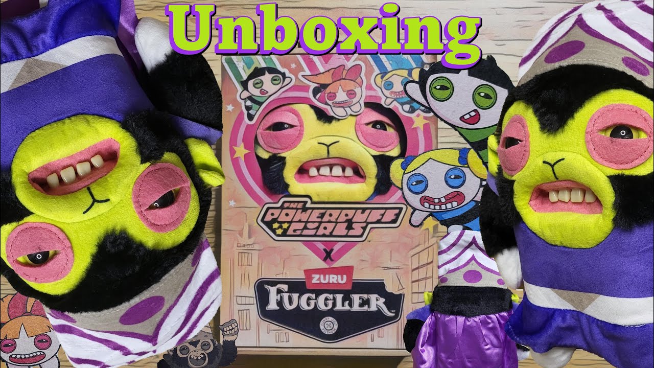 Unboxing The Powerpuff Girls X Fuggler Funny Ugly Monster Plush 