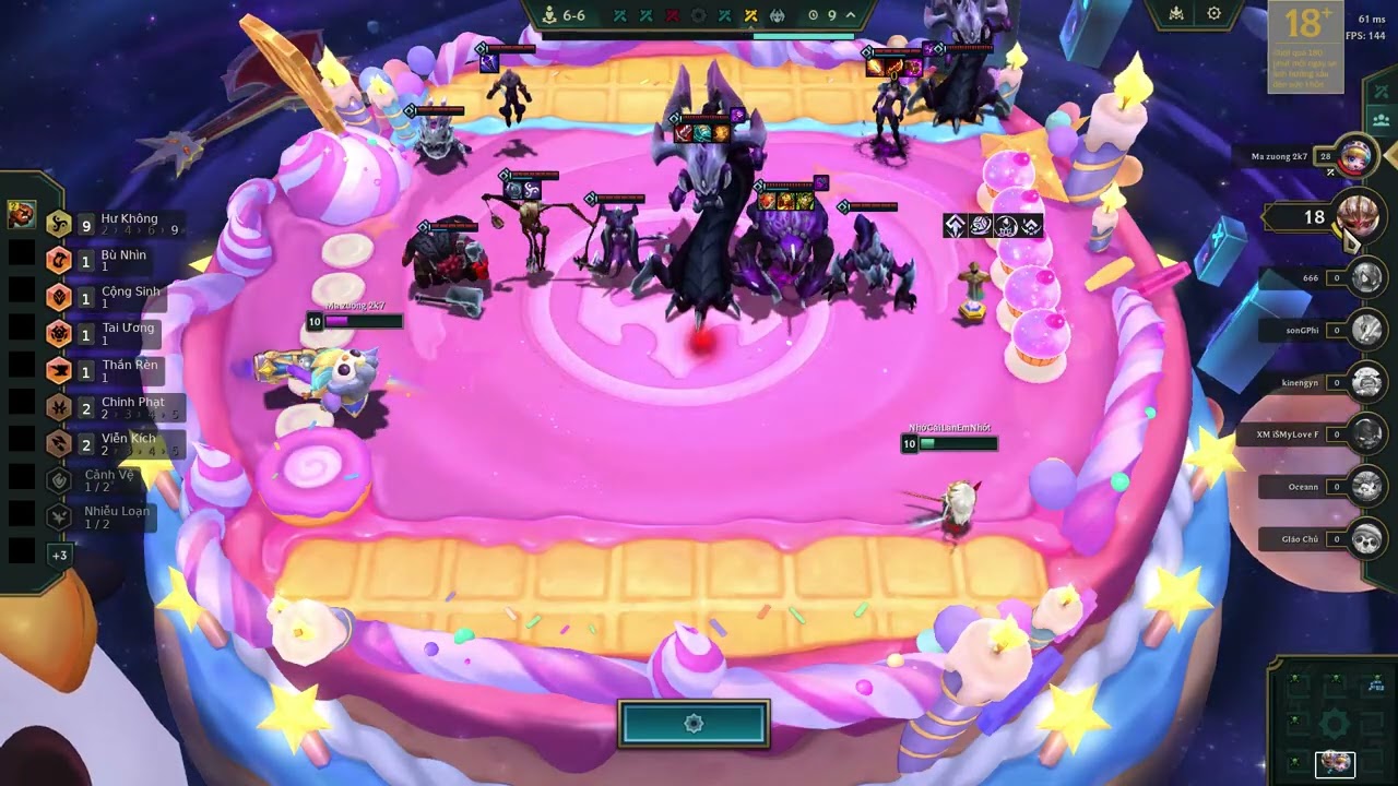 TFT 10 Noxus vs 10 Hư không