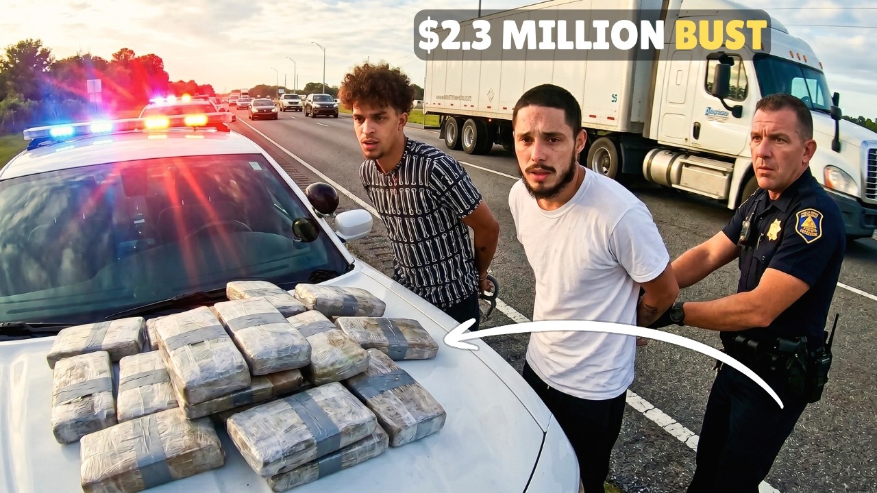 Routine Traffic Stop Turns Into $2.3 Million Cocaine Bust - YouTube