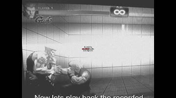 Throw Tech Exercise Basic Street Fighter 4