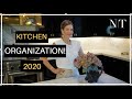 DREAM KITCHEN ORGANIZATION 2020! How to declutter and organize your entire kitchen!  NINA TAKESH