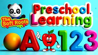 Preschool Learning activities for 3 year olds at home | Learn ABC Phonics Shapes Numbers Colors 🌈 screenshot 2