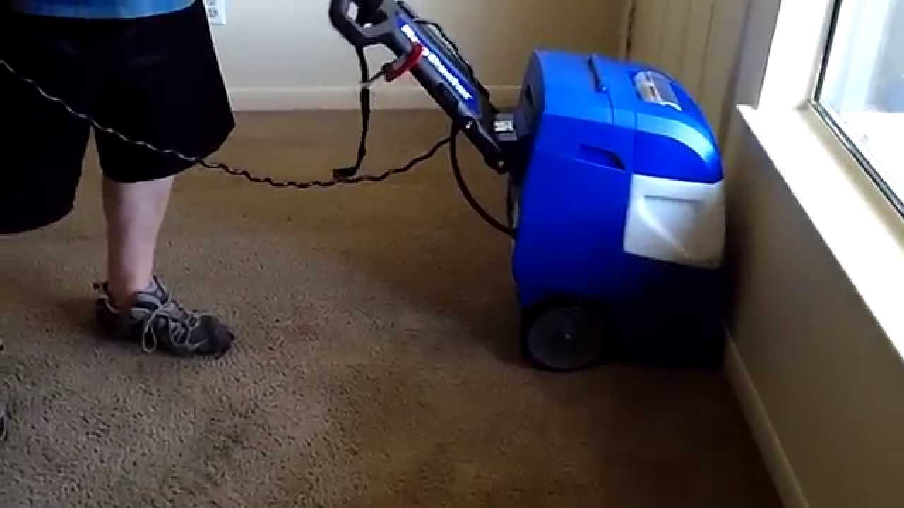 O Machine Doing Rug Dirty Carpet? No Problem With Oreck Orbiter And Rug Doctor! - YouTube