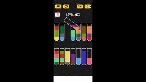 water sort puzzle level 2173