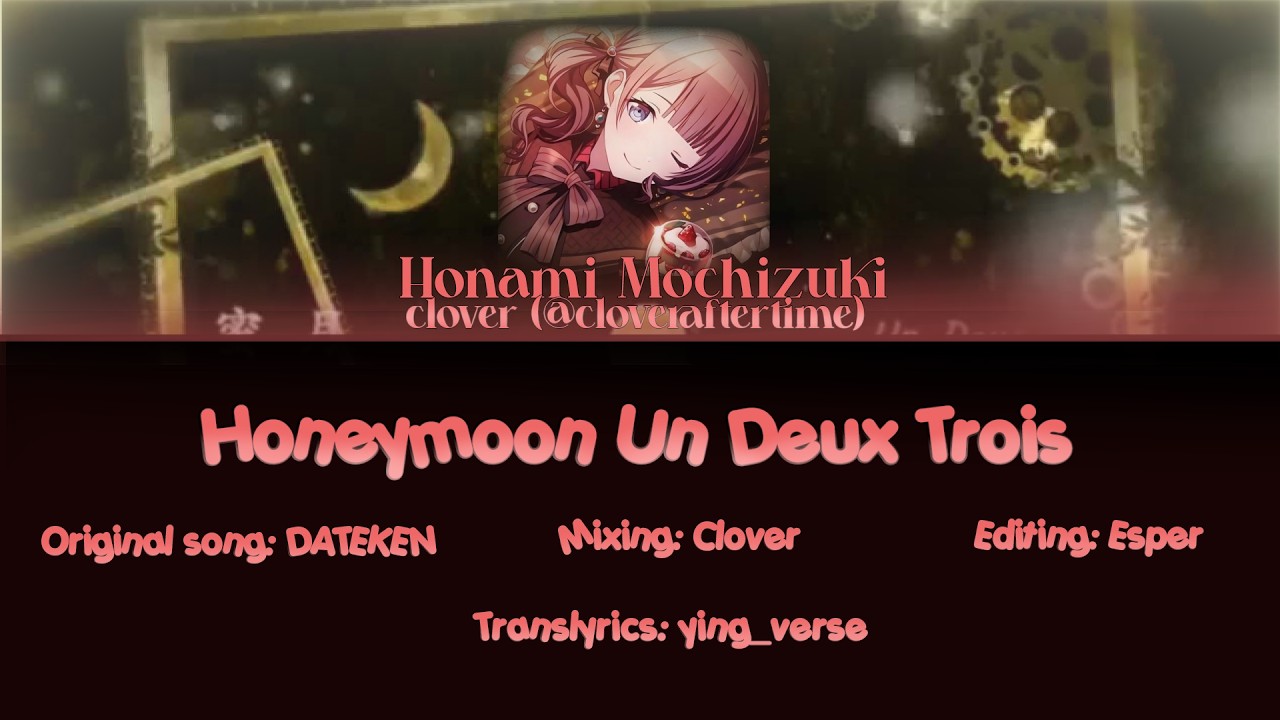 Honeymoon Un Deux Trois  Honami alt — MORE MORE HOPE ! [English cover!]