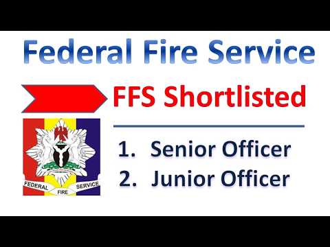 FFS Shortlisted Candidates 2018/2019, Invitation Letter, Screening List