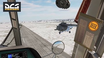 DCS World -  Mi-8  helicopter  - The companion is in his place.  # 812