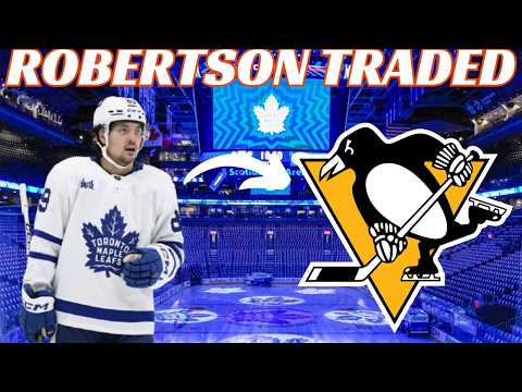 Breaking news: NHL trade - Maple Leafs trade Nick Robertson to Penguins