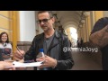 Dave Gahan signs autographs 11.07.2017 Saint-Petersburg hotel