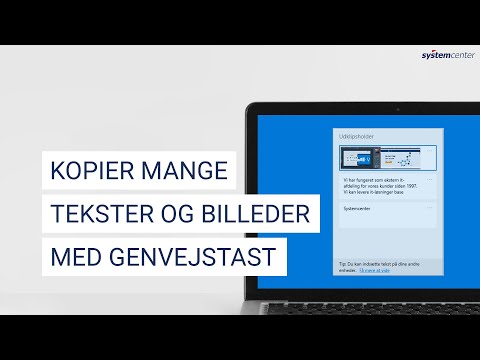 Video: Sådan Kopieres Til Udklipsholder