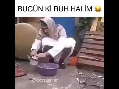 Bugünkü ruh halim (komik video)