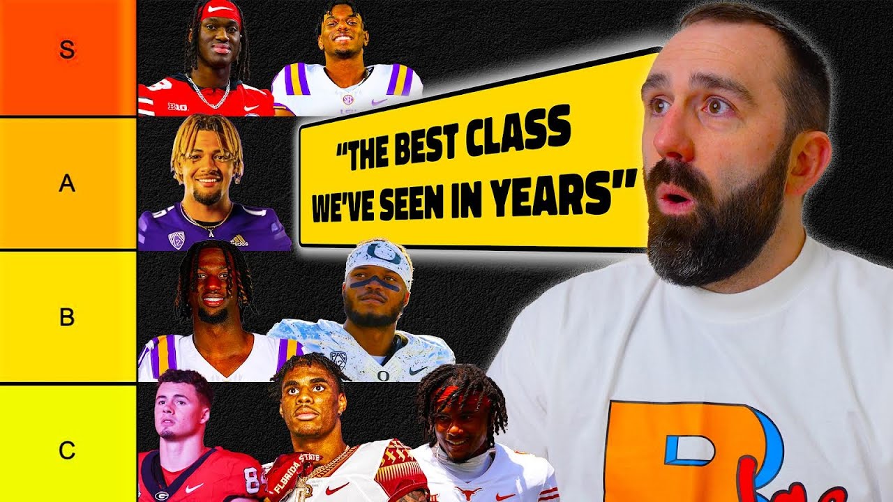 The 2024 Rookie WR Rankings & Tiers YouTube