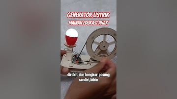 MAINAN EDUKASI ANAK GENERATOR LISTRIK #mainananak #mainan #puzzle
