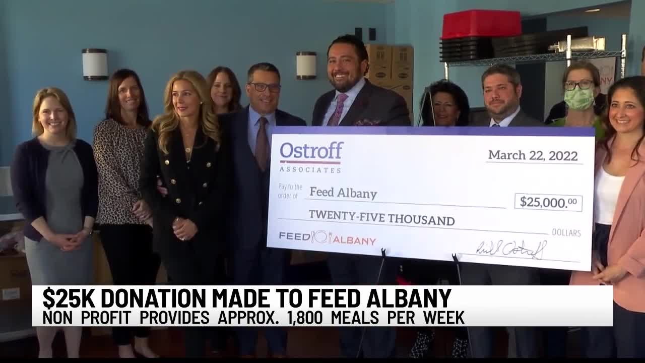 $25K donation given to Feed Albany