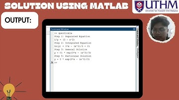 BEE11203: ORDINARY DIFFERENTIAL EQUATION (ASSIGNMENT PROJECT GROUP 4)