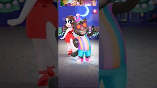 My Talking Angela 2 Making Strawberry Cake With Chocolate Spyglasses #angela2 #tom