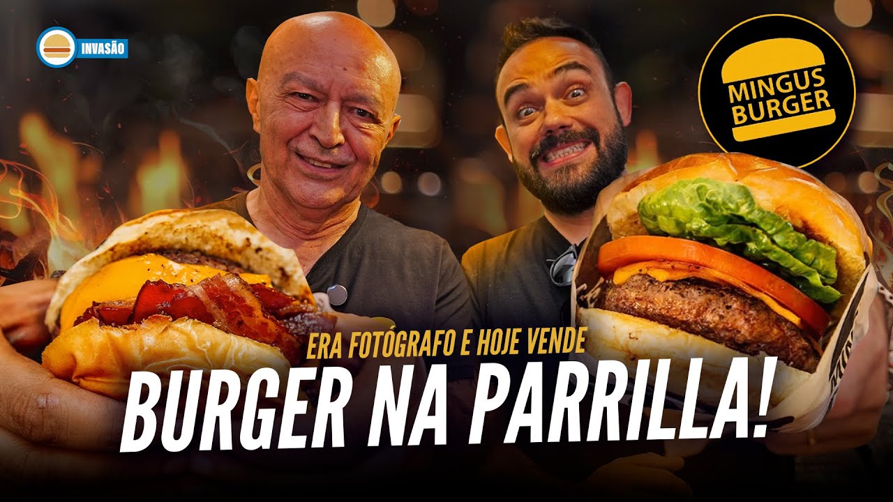 Começou num Food Truck na Vila Madalena/SP - INVASÃO MINGUS BURGER  Hambúrguer Perfeito
