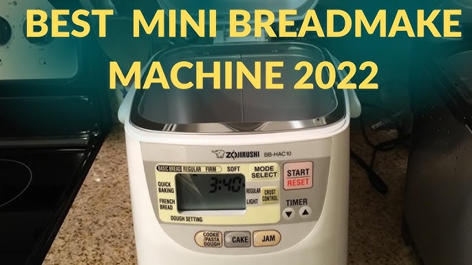  Zojirushi BB-HAC10 Home Bakery 1-Pound-Loaf Programmable Mini  Breadmaker, White: Bread Machines: Home & Kitchen
