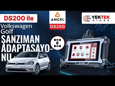Volkswagen Golf 7.5 DSG Şanzıman Adaptasyonu | Ancel DS200 ile Kalibrasyon