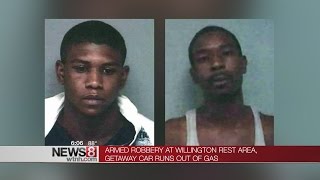 3 people arrested for armed robbery at I-84 rest stop
