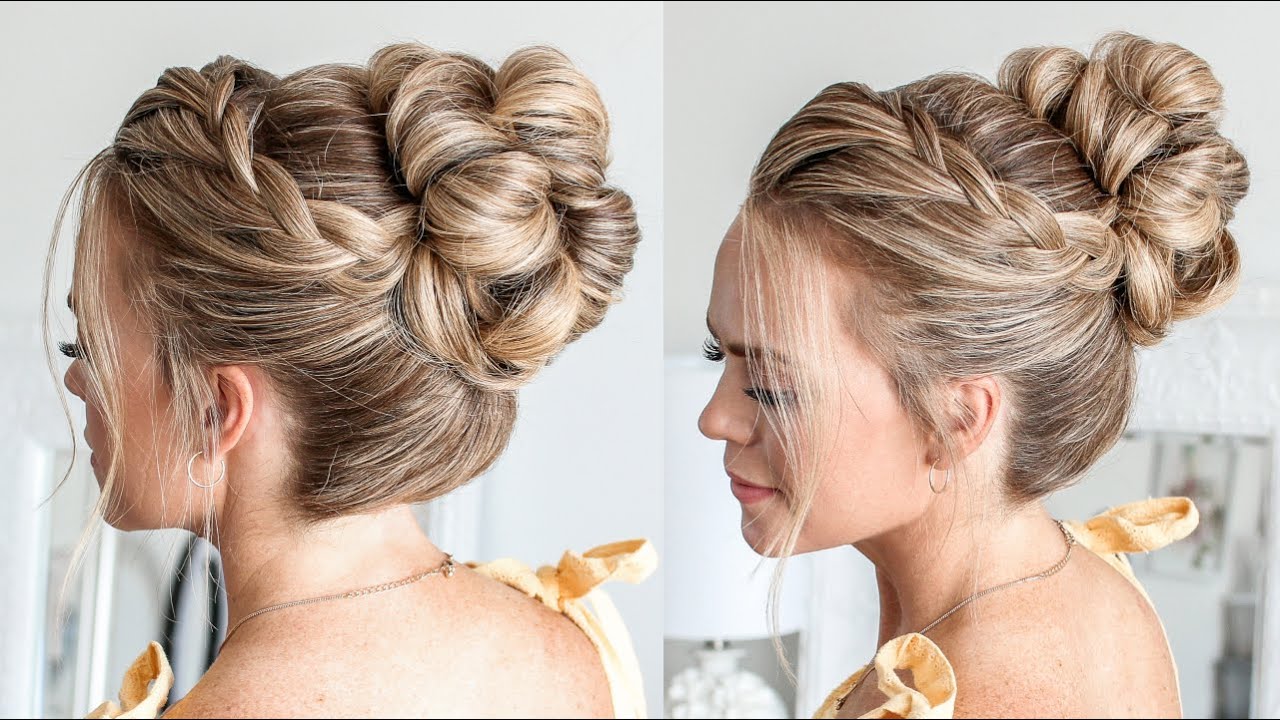 3 High Buns | Need a quick, easy hairstyle? Check out these three messy bun  styles that are easy to learn and easier to recreate! | By Missy Sue  BlogFacebook