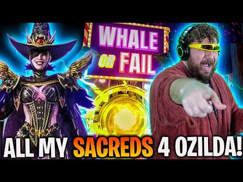 HUGE Sacred Shard Opening for Ozilda! The GREATEST Show in Raid Shadow Legends!