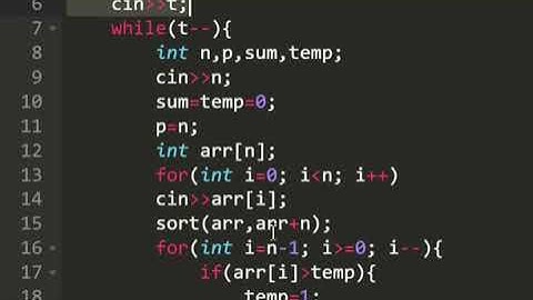 Convert to permutation  14th December 2022 codechef #solution || STARTERS 69