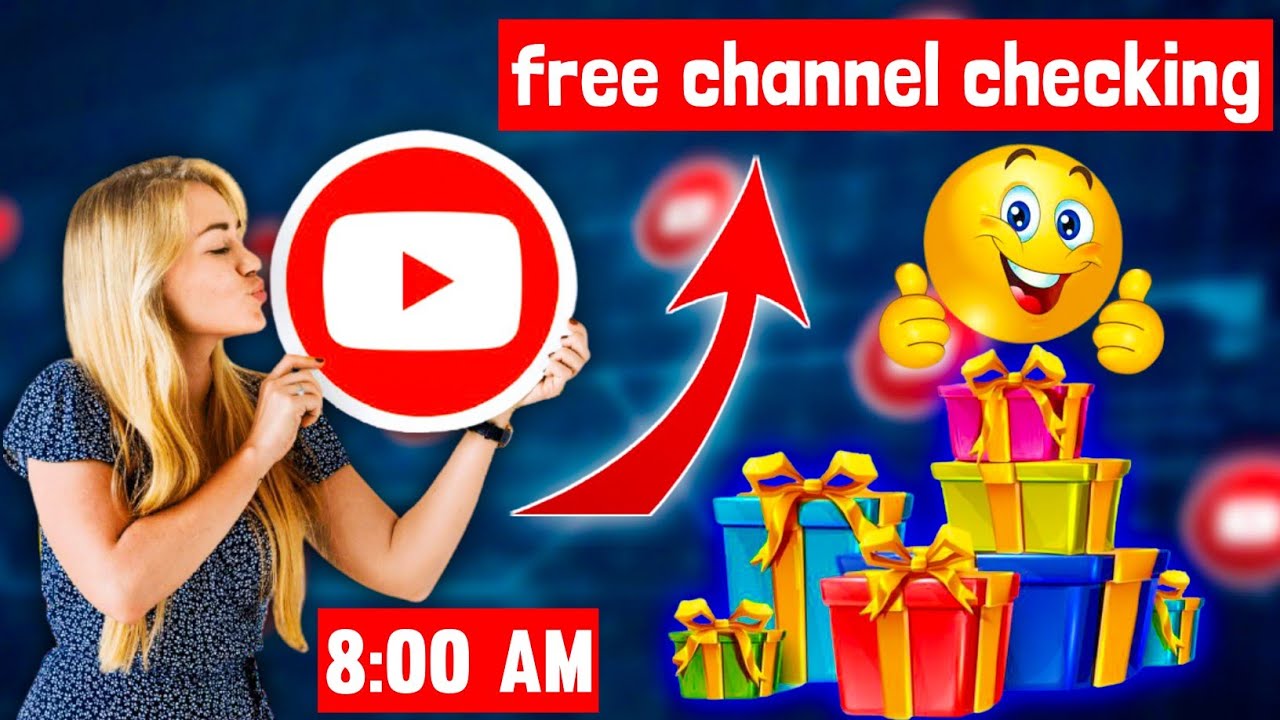 🔴 Live- channel checking and channel promotion Free 😍 