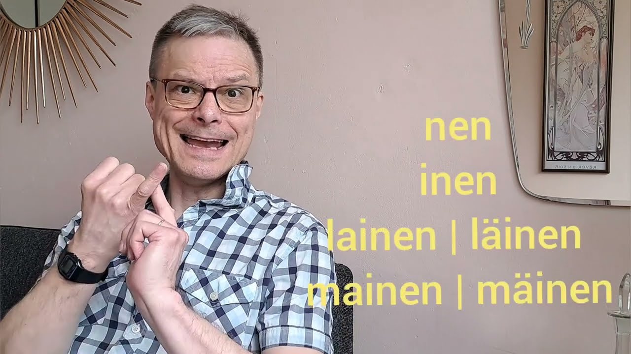 Finnish NEN endings explained