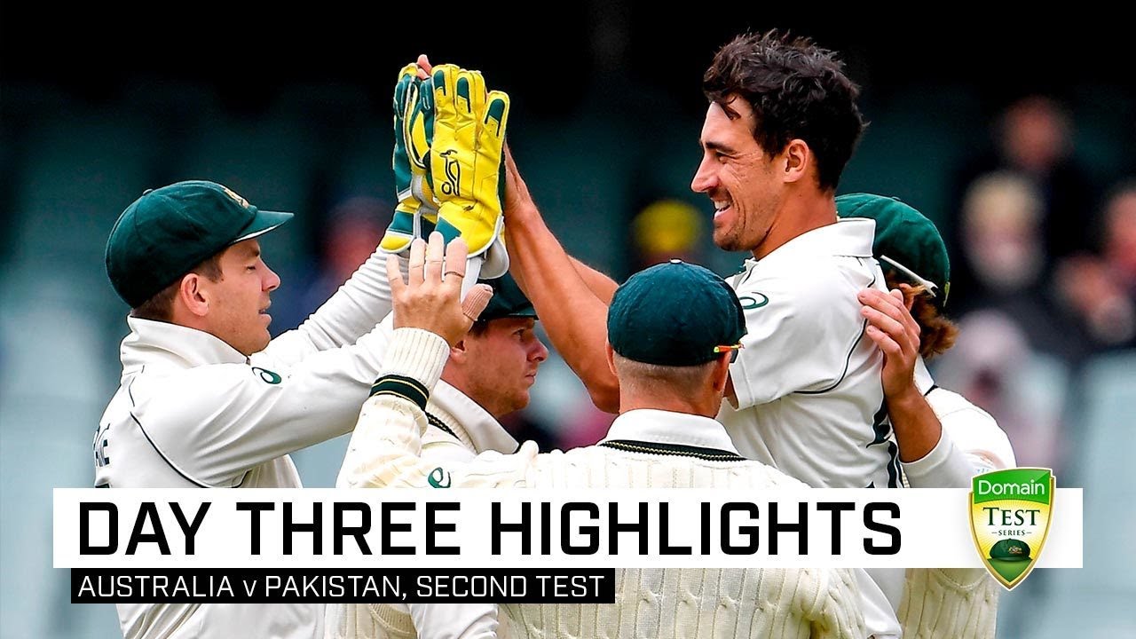 Aussies close in on clean sweep after Yasir century | Second Domain Test