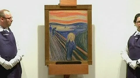 Edvard Munch's The Scream sells for almost $120m