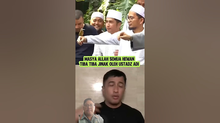 Masya Allah hewan tiba-tiba jinak oleh Ustadz Adi Hidayat #shorts #viralshort #fyp