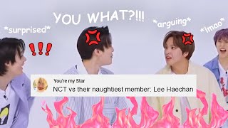 Lee Haechan making NCT lose their patience