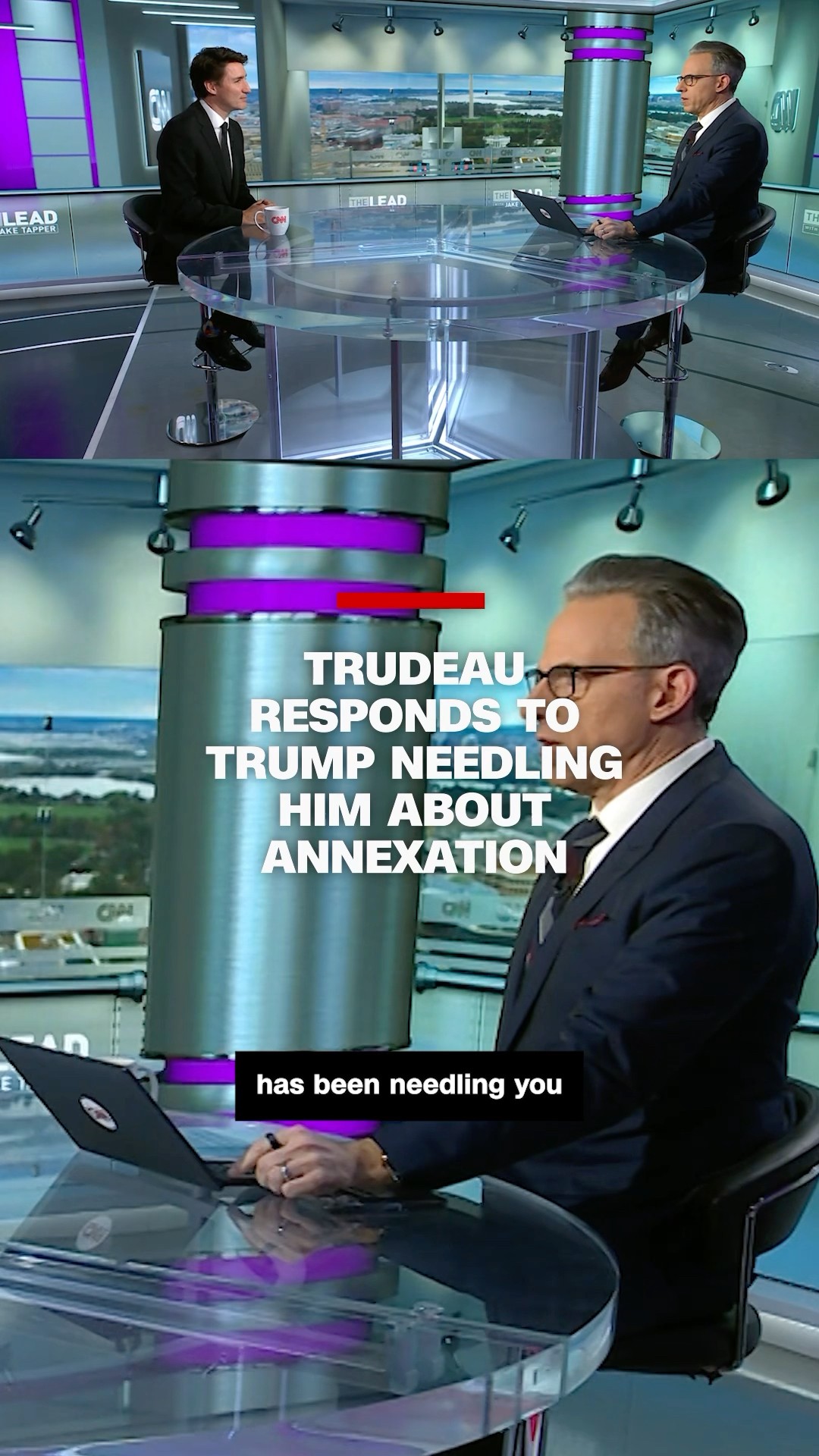 Trudeau responds to Trump needling him about annexation