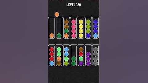 Ball sort puzzle level 129