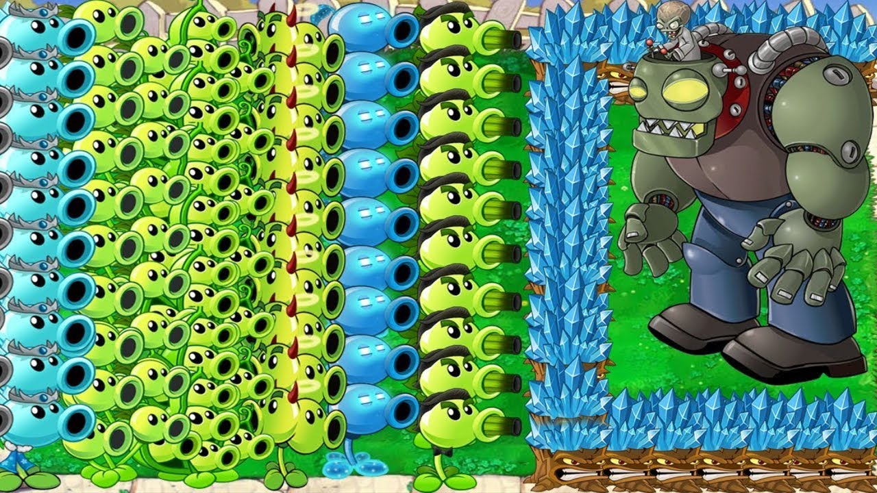 Plants vs Zombies Hack | Torchwood vs All Pea PVZ vs All Zombies - YouTube