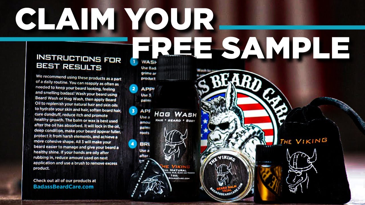 Beard Care Sample - Badass Beard Care 