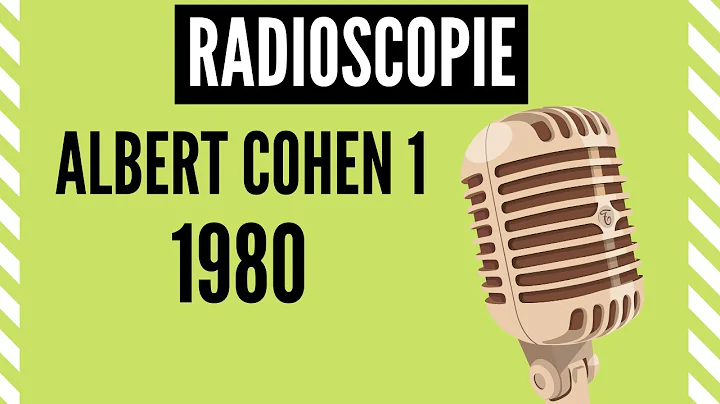 Albert COHEN - part 1 - 1980  Jacques Chancel   RADIOSCOPIE