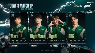 [2023 GSL Season 1] Ro.16 | Группа A: Maru, ByuN, DRG, NightMare