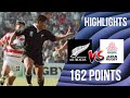 Highest scoring test match ever new zealand 145 vs 17 japan rugby world cup 1995