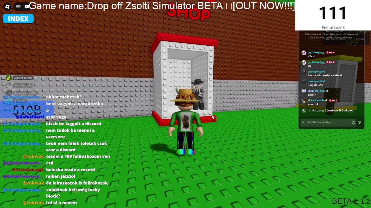Drop off Zsolti Simulator BETA 😺[OUT NOW!!!]