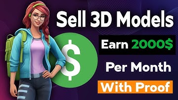 3D Artists! Earn $2000/Month Selling Assets Online – SECRET Websites Revealed!