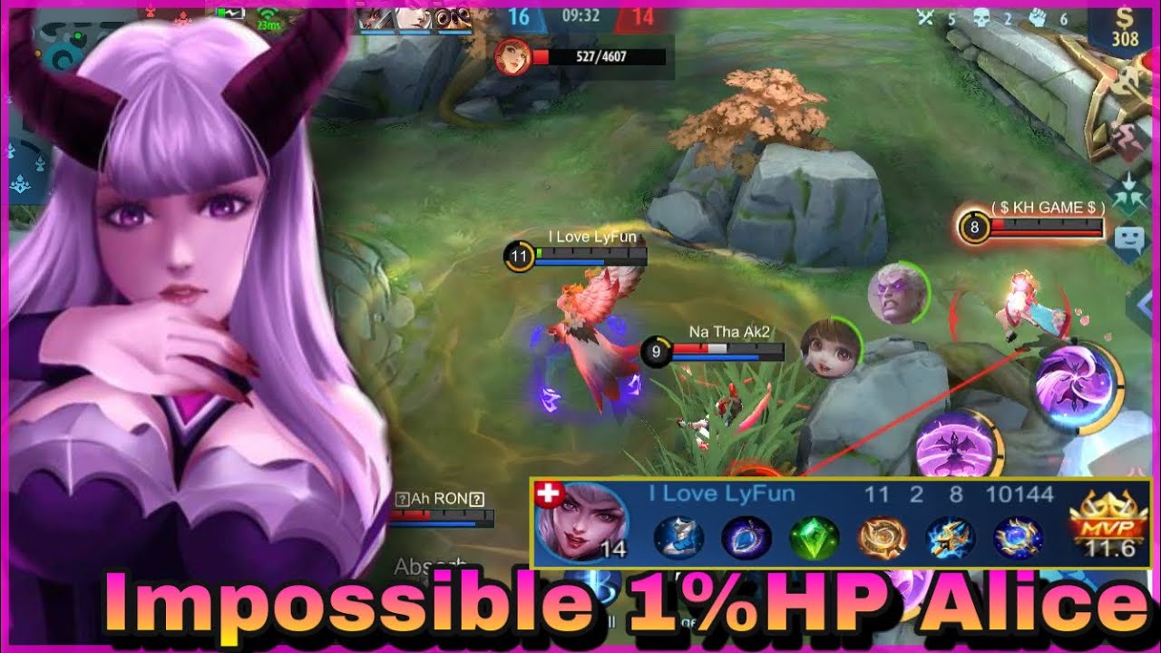 Alice Mobile Legends Alice Best Build Alice Full Gameplay Alice