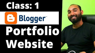 Create a Portfolio Website on Blogger - Getting Started - #Lesson1