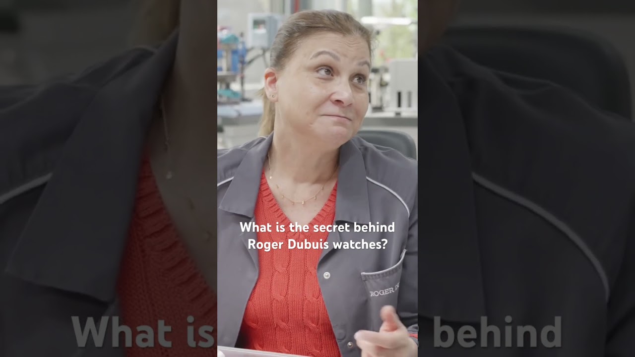 What is the most special part at Roger Dubuis? #rogerdubuis #watch #watchcollector #watches