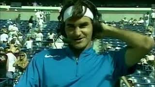 Federer Fish Post Match interview from 2005